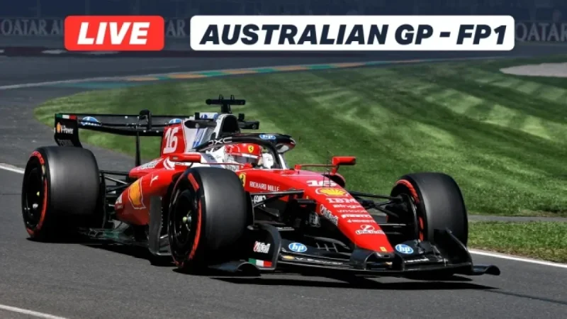 Ferrari Leads Disrupted Melbourne FP1: Live F1 Reactions