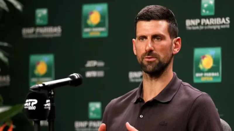 Indian Wells 2026: Djokovic’s decision crystallizes a career inflection point