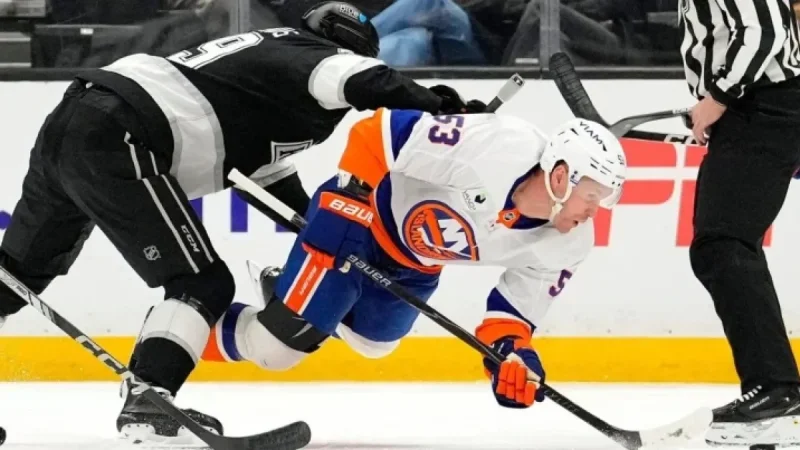 Islanders stunned as Horvat beats buzzer with goal off a faceoff taken with a second left