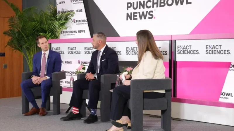 Jake Auchincloss spotlights bipartisan cancer push even as war powers vote looms