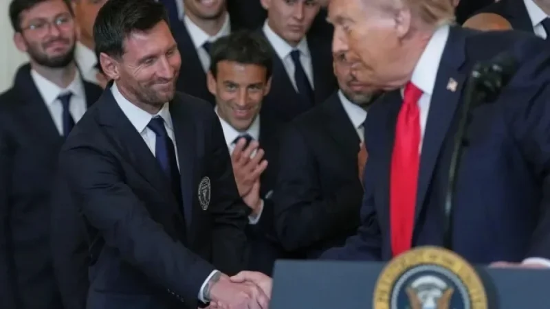 Messi and Inter Miami Feted at the White House as Handshake Meets Global Spotlight