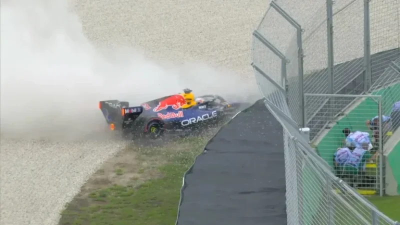 Australian Grand Prix Shock: Max Verstappen Crashes Out of Qualifying, Red Flags Halt Q1