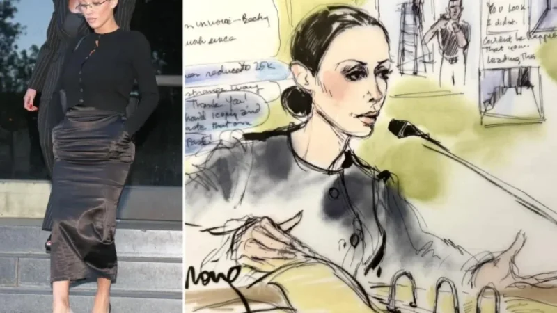 Bianca Censori Arrives Fully Clothed at LA Court