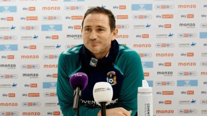 Bristol City Vs Coventry: Lampard warns of backlash — five stats that reshape the tie