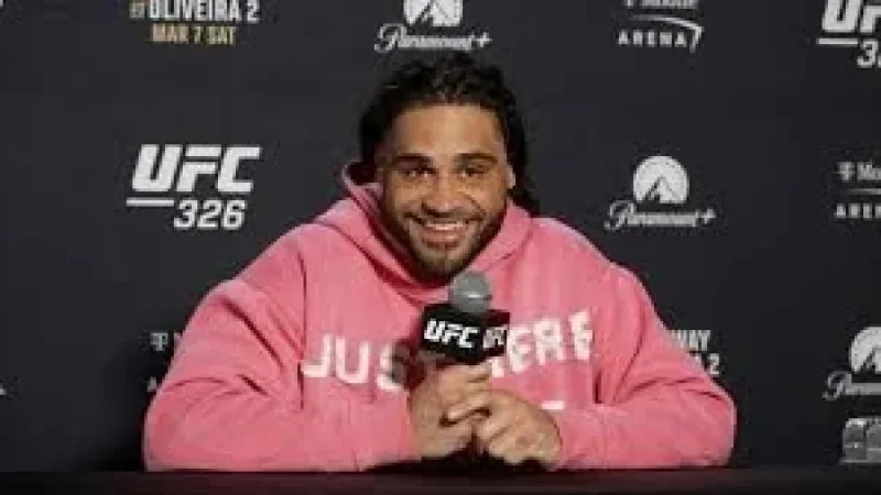 Donte Johnson opens as a heavy favorite ahead of UFC 326 showdown