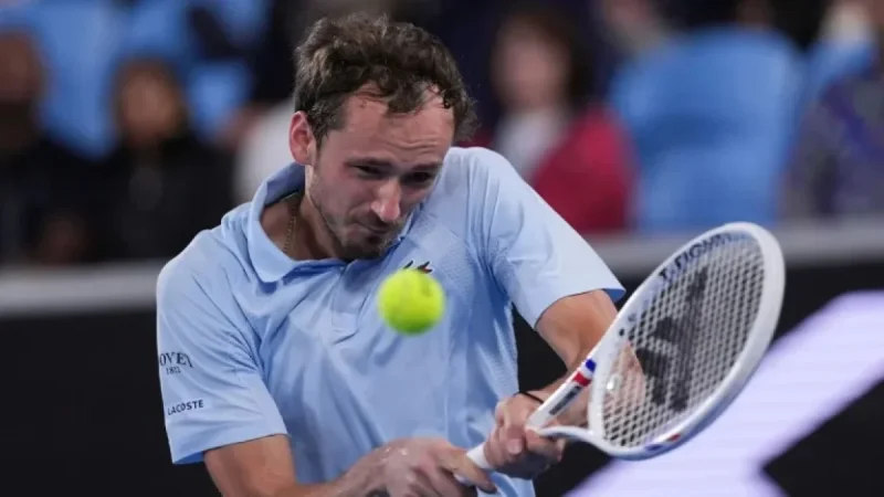 Tennis Indian Wells: Medvedev Arrives After Being Stranded in Dubai as Russians Delayed