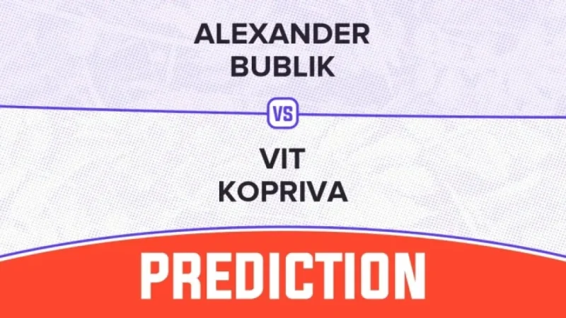 Alexander Bublik faces a model-favored inflection point at the 2026 Indian Wells Open