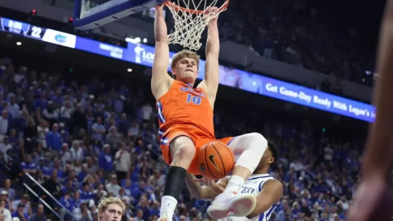 Gators Dominate Early, Secure Victory Over Wildcats at Rupp Arena