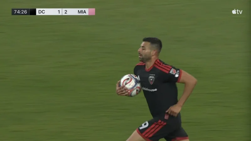 Inter Miami vs DC United Final Score: 2-1 — Messi Scores His 899th Career Goal, De Paul Opens the Scoring in Baltimore
