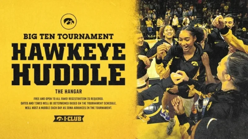 Iowa Vs Ucla: A free fan huddle meets a new registration barrier ahead of the Big Ten women’s title game