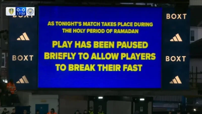Leeds United Fixtures pause at Elland Road: Club seeks respect after Ramadan boos