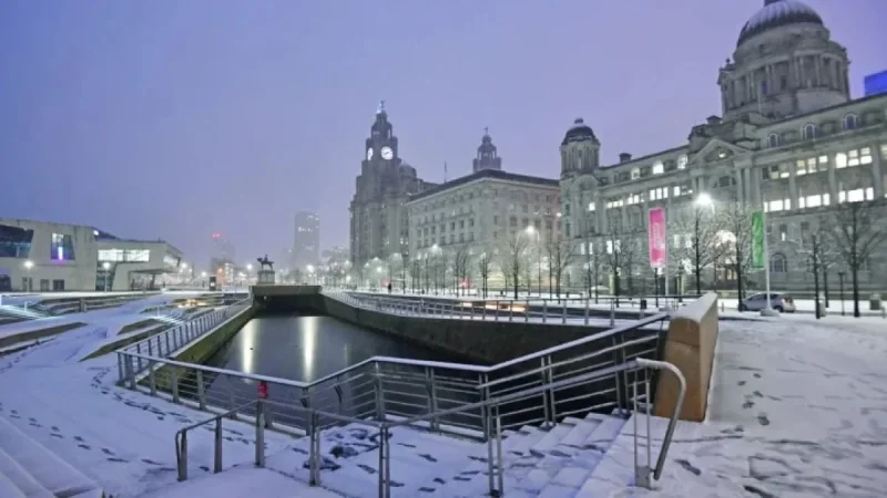 Snow Uk Weather Forecast as maps show blizzards could hit 60% of the country next week