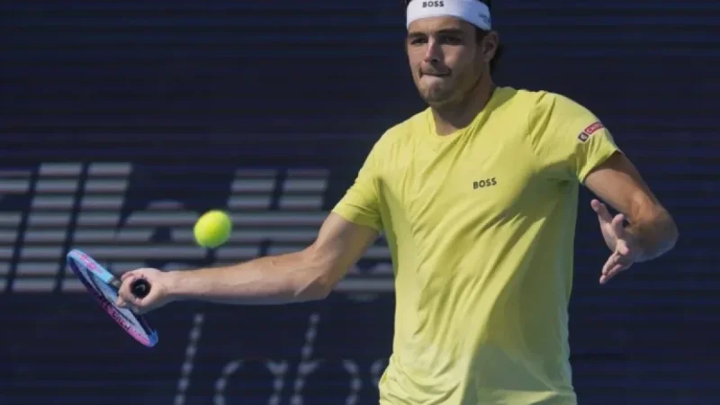 Taylor Fritz Draws Jacob Fearnley — Home Favorite Meets Brit Fresh Off First Main-Draw Win