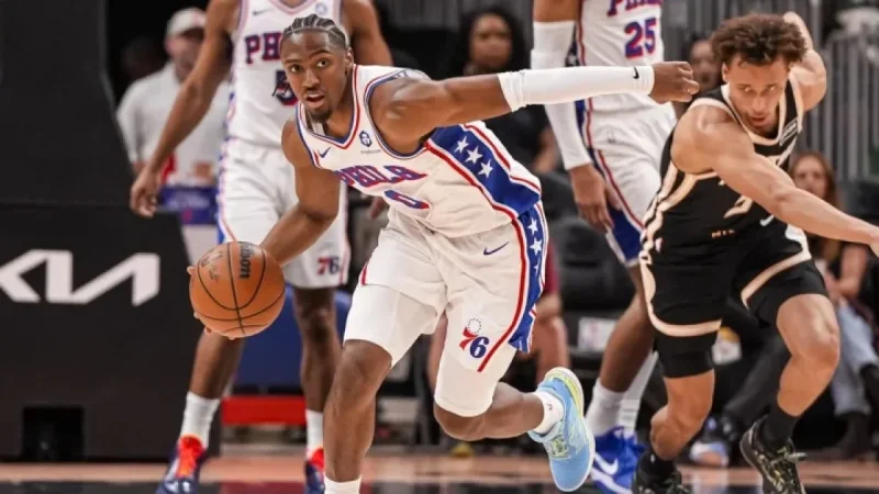 Tyrese Maxey Faces Injury Scare in Sixers’ Heavy Defeat