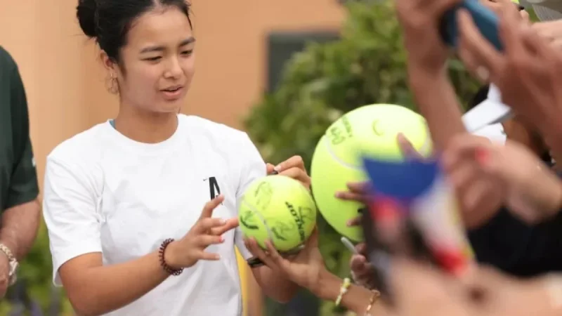 Alex Eala brings star power and calm focus to Indian Wells debut