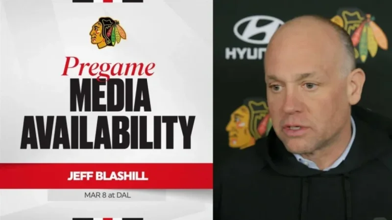 Blackhawks Vs Stars: Blashill flags leadership test as Dallas hosts Chicago at 6 p.m. ET