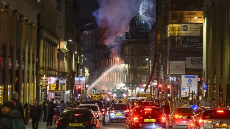 Glasgow fire exposes fragile Victorian station as dome collapses amid major disruption