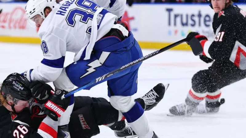 Hagel Confronts Dahlin Amid Sabres-Lightning Game Clashes