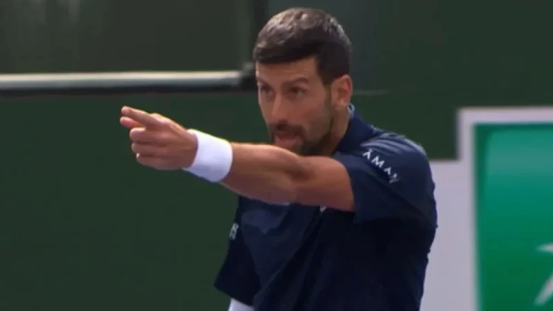 Kovacevic and the Indian Wells paradox: Djokovic led, yet the match looked out of his control