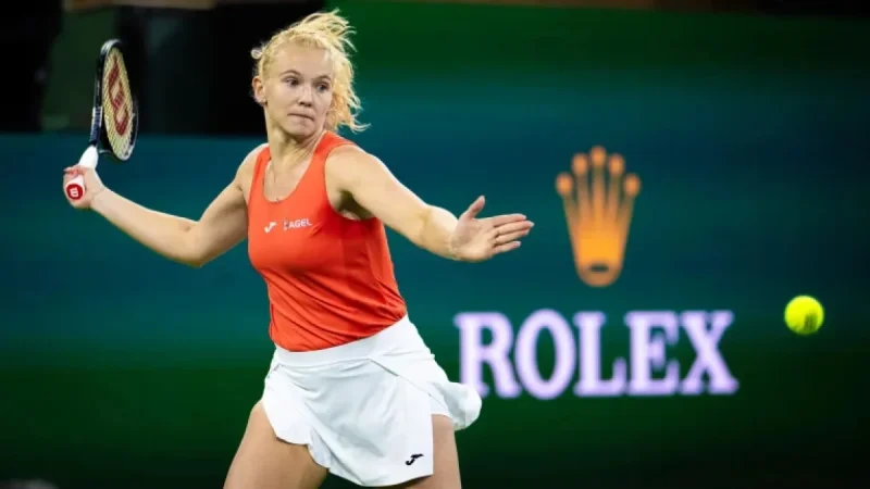 Andreeva Looms as Siniakova Survives 3-Hour, 28-Minute Epic at Indian Wells