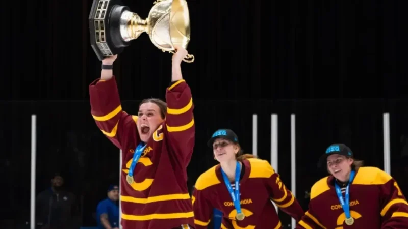Concordia Wins RSEQ Title, Sweeps Carabins 2-0 — 24th Program Win Sends Stingers to U Sports