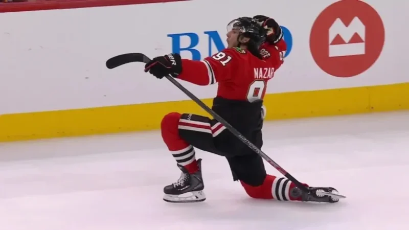 Frank Nazar’s overtime strike lifts Chicago as one goal turns the night