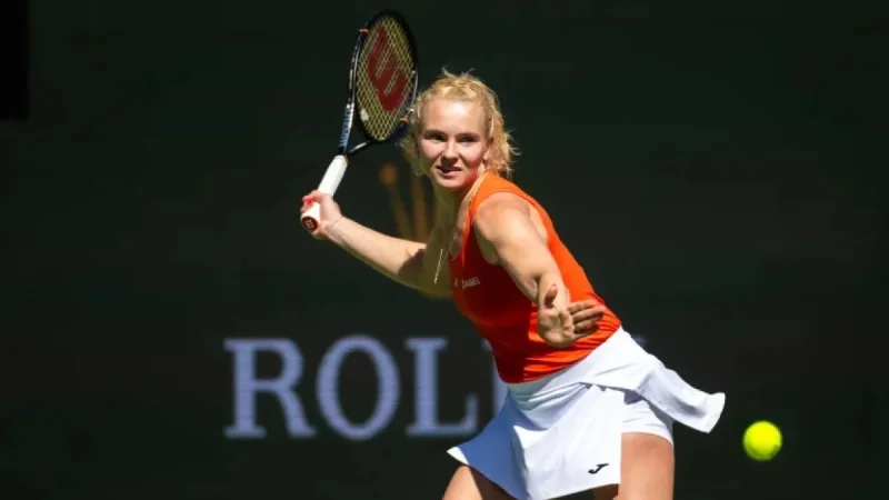 Indian Wells: Andreeva’s title defense ends in a meltdown as Siniakova flips the pressure