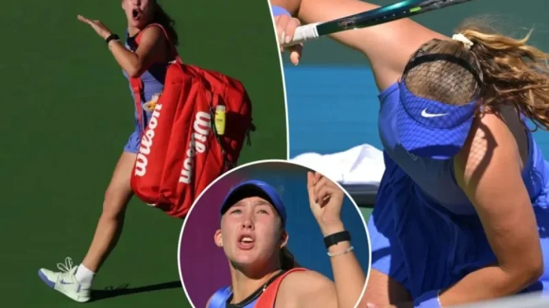 Mirra Andreeva, 18, Faces Intense Meltdown at Indian Wells Tournament