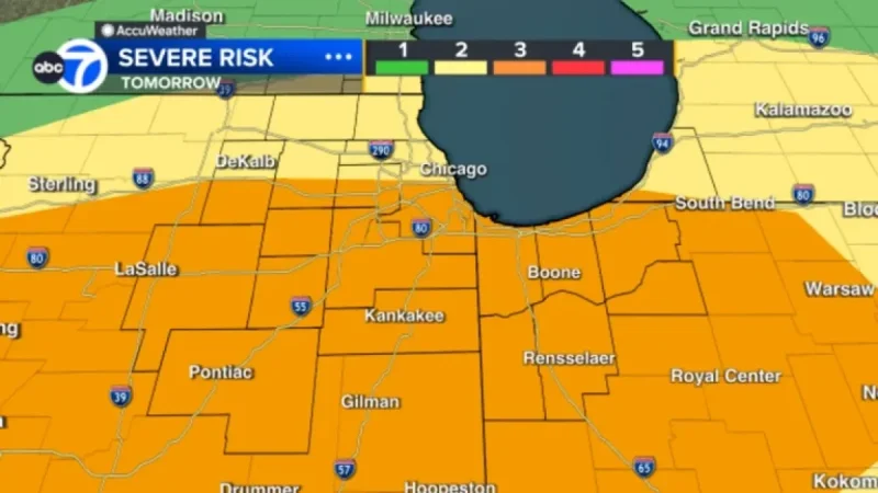 Weather on Tuesday: 3 Midwest Corridors Face Severe Storm Windows From Late Afternoon to Overnight
