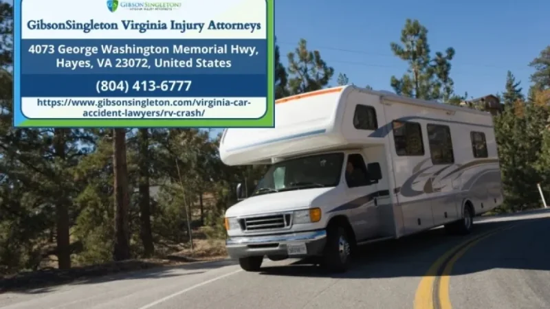Accident Attorney Ken Gibson warns Virginia RV crash victims face a legal trap: one percent fault can erase compensation