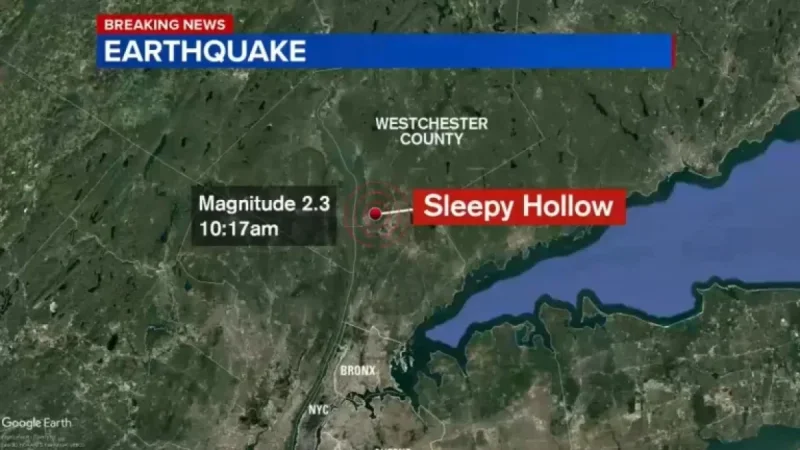 Earthquake Today: Small quake in Sleepy Hollow rattles neighbors and prompts official checks