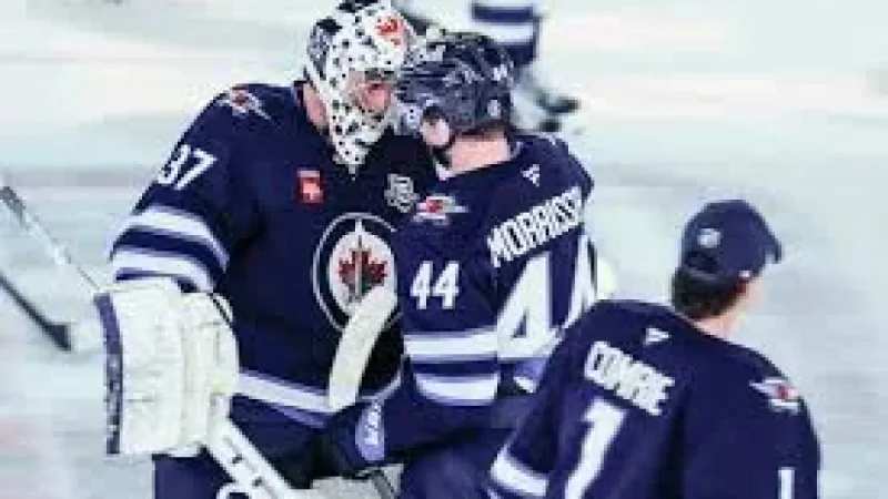 Jets Score: Morrissey’s OT Goal Lifts Winnipeg to 3-2 Win Over Canucks