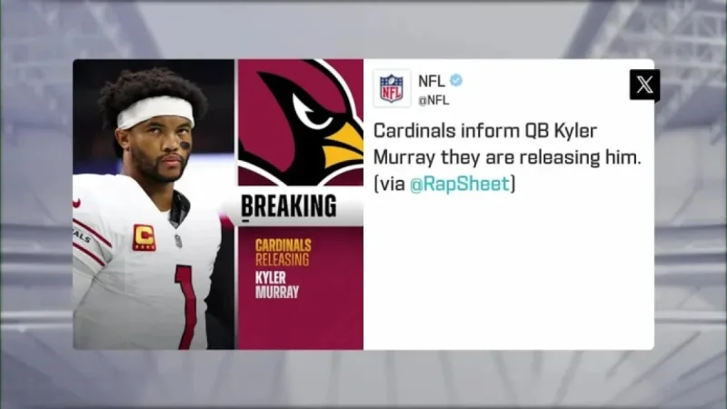 Kyler Murray Vikings: Cardinals Release QB as Minnesota Pushes to Sign