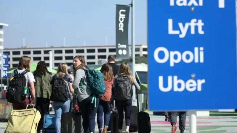 LAX Rideshare Fees to Surge as Automated People Mover Debuts