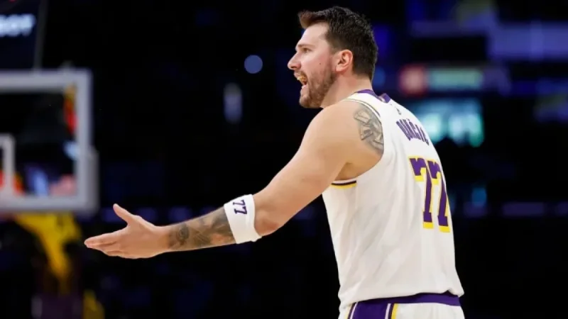 Nba Today: Lakers’ Luka Doncic fined $50K for inappropriate gesture toward referee