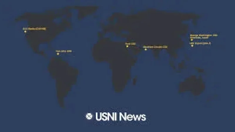 News 9 and the map that moves: a weekly snapshot of U.S. naval power in ordinary lives
