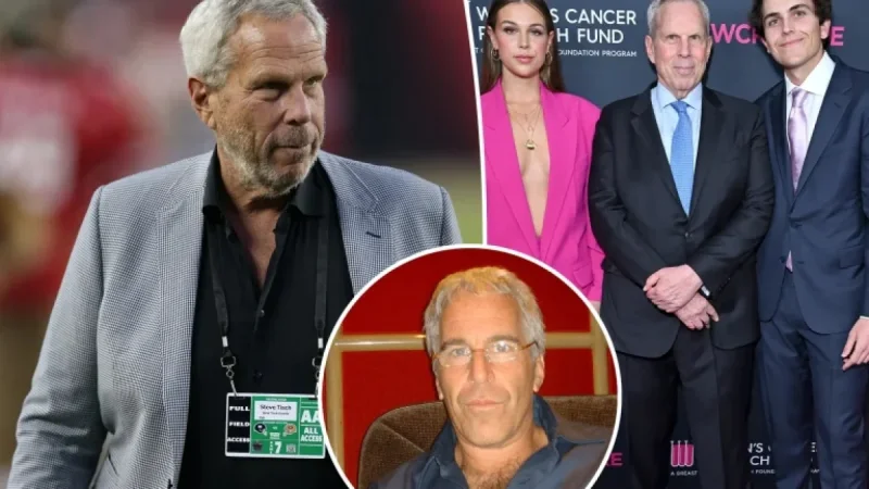 Steve Tisch and the Tisch family seek NFL approval to transfer Giants stake to children’s trusts