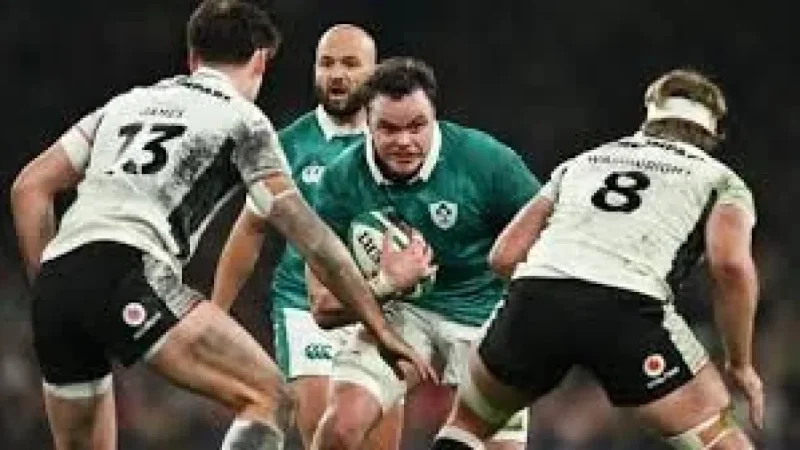 Darragh Murray on Ireland bench as Farrell prepares to face questions after naming team