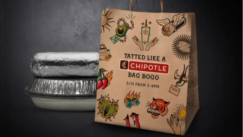 Friday The 13th, One Hour, and a Tattoo: Chipotle’s BOGO Bet on Superfans