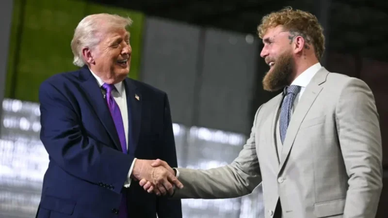 Jake Paul on Stage in Kentucky: Trump Endorsement Suggests Possible Political Run