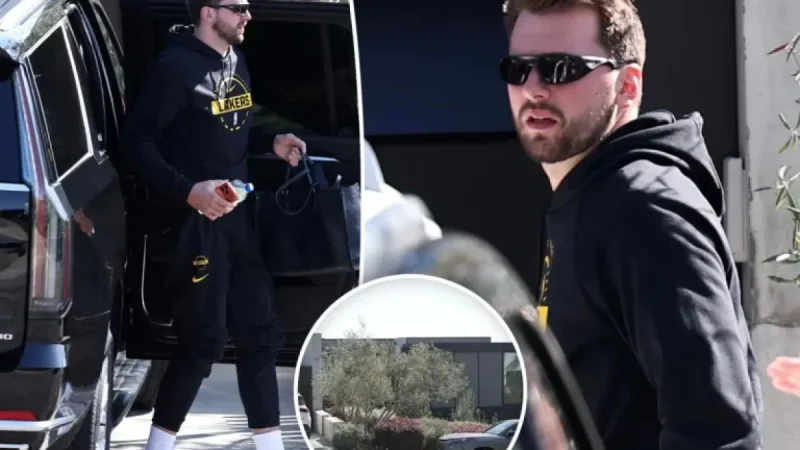 Luka Doncic Appears Unfazed Outside Manhattan Beach Amid Ongoing Lakers Drama
