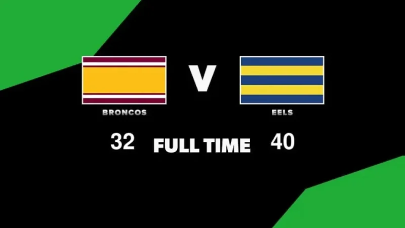 Nrl Scores: Eels Edge Broncos 40-32 as Statistics Expose a Discipline Gap