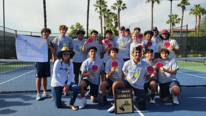 Tennis at an inflection point: High school title races and a teen-led recycling world record push