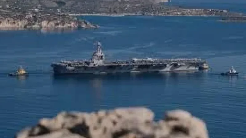 Uss Gerald R Ford Fire Reveals Operational Contradiction on Deployed Carrier