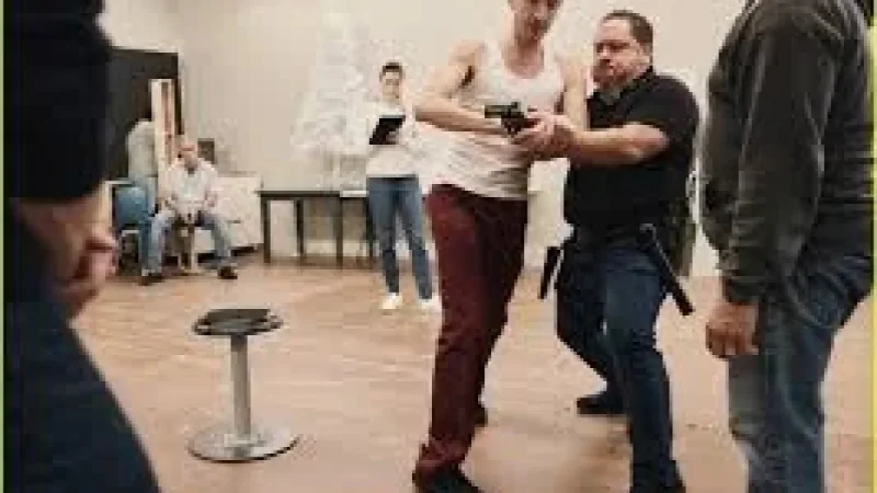 Adrien Brody & Tessa Thompson Give Inside Look at Rehearsal Room for Their Broadway Play ‘The Fear of 13’