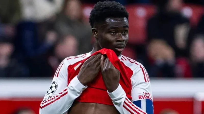 Bukayo Saka subdued as Madueke spark and Havertz penalty expose Arsenal attacking fragility