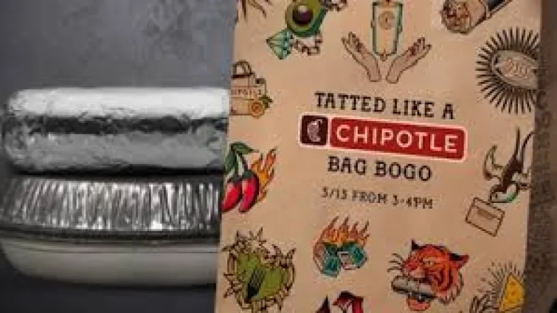Chipotle BOGO Tattoo Deal Is TODAY: Free Entrée From 3–4 PM Local Time — Everything You Need to Know