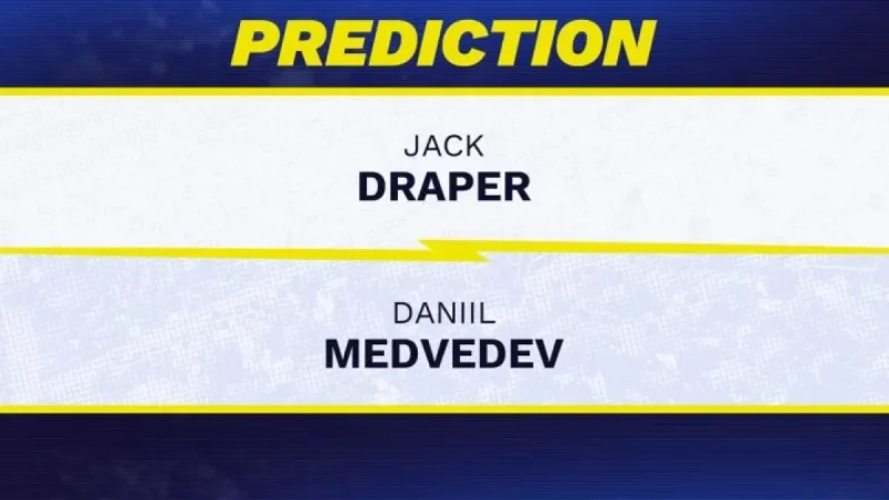 Daniil Medvedev Favored at Indian Wells — But The Model Flags Draper Value