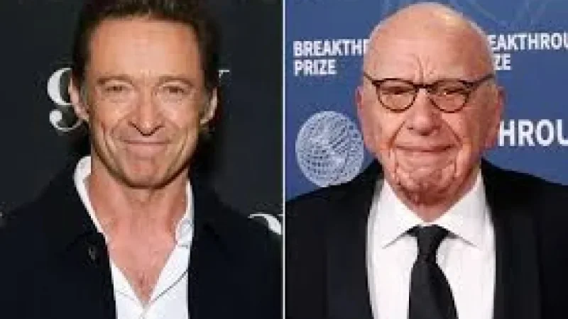 Hugh Jackman Sings at Rupert Murdoch’s 95th Birthday Party as Trump Sends Video Wishes