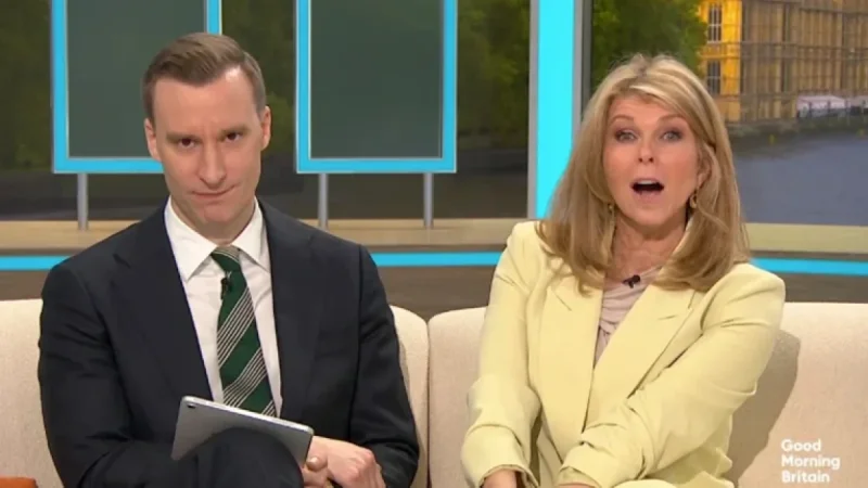 Kate Garraway asks co-star to ‘take over’ as coughing fit interrupts live show